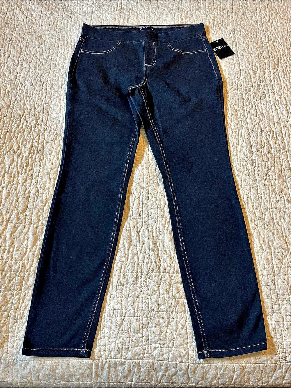 Energie Skinny Jeans in Blue Large NWT